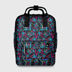 Рюкзак женский Абстрактный орнамент с концепцией, цвет: 3D-принт