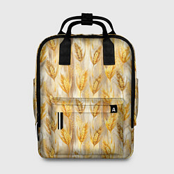 Рюкзак женский Золотая нива, цвет: 3D-принт