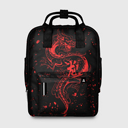 Рюкзак женский Красный дракон Токийские мстители, цвет: 3D-принт