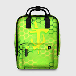 Женский рюкзак Doom кислотные соты лого