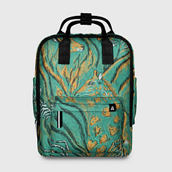 Рюкзак женский Сафари микс, цвет: 3D-принт