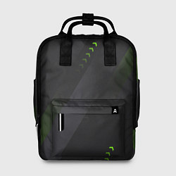 Женский рюкзак Color black green