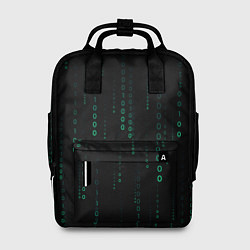 Женский рюкзак Color black turquoise