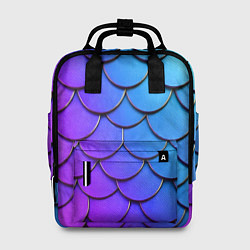 Женский рюкзак Градиент на чешуе
