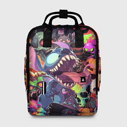 Рюкзак женский Страшилки, цвет: 3D-принт