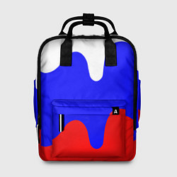 Рюкзак женский Патриот - флаг, цвет: 3D-принт