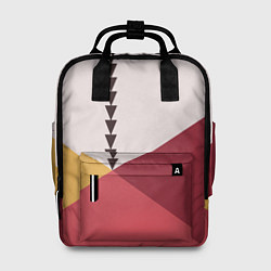 Женский рюкзак Колор-блок фруктовый чиа пудинг