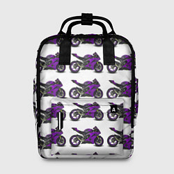 Женский рюкзак Motorcycle purple