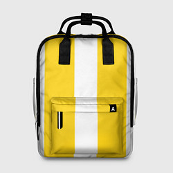 Женский рюкзак Color yellow white line