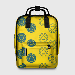 Женский рюкзак Ряды из спортивных мячей