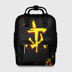 Женский рюкзак Doom x minecraft