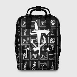 Рюкзак женский Doom x portal, цвет: 3D-принт