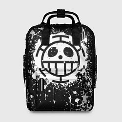 Рюкзак женский Пираты сердца - лого, цвет: 3D-принт