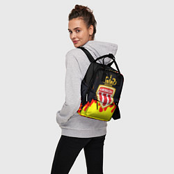 Рюкзак женский Monaco огненный стиль, цвет: 3D-принт — фото 2
