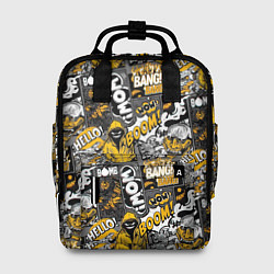 Рюкзак женский Комикс, цвет: 3D-принт