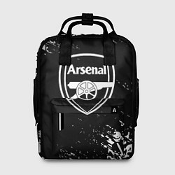 Рюкзак женский Арсенал черепа краски, цвет: 3D-принт