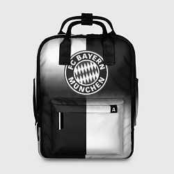 Рюкзак женский Бавария Мюнхен геометрия градиент, цвет: 3D-принт