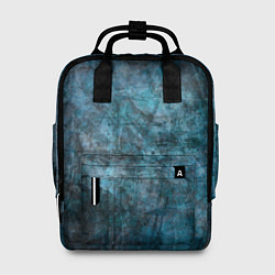 Рюкзак женский Абстракция - dark blue, цвет: 3D-принт