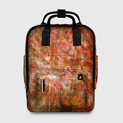 Рюкзак женский Абстракция - bright red, цвет: 3D-принт