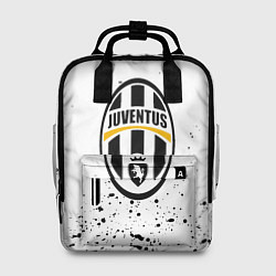 Рюкзак женский Juventus краски текстура всплеск, цвет: 3D-принт