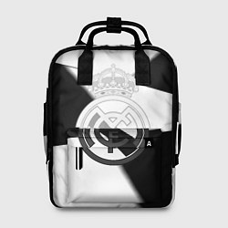 Рюкзак женский Реал Мадрид геометрия полосы, цвет: 3D-принт