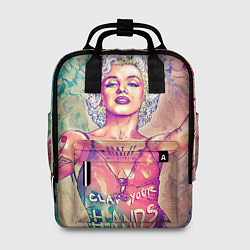Рюкзак женский Монро, цвет: 3D-принт