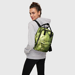 Рюкзак женский Брокколи, цвет: 3D-принт — фото 2