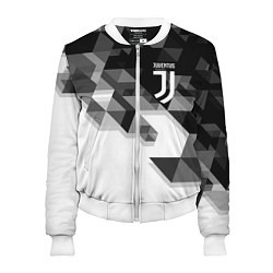 Бомбер женский JUVENTUS, цвет: 3D-белый