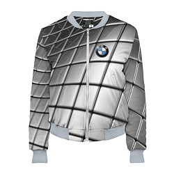 Бомбер женский BMW pattern 2022, цвет: 3D-меланж