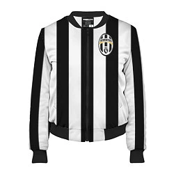 Бомбер женский Juventus: Vidal, цвет: 3D-черный