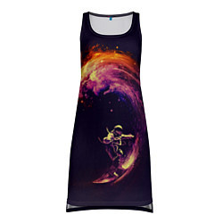 Туника женская Космический серфинг, цвет: 3D-принт