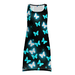 Туника женская Бабочки, цвет: 3D-принт