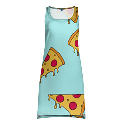 Туника женская Ароматная пицца, цвет: 3D-принт