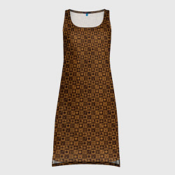 Туника женская Brown & Gold, цвет: 3D-принт