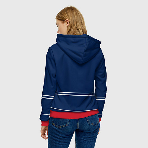 Женская толстовка Toronto Maple Leafs / 3D-Красный – фото 4