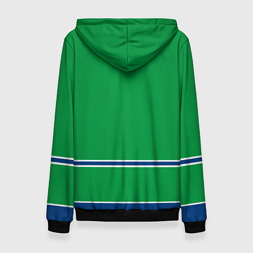 Женская толстовка Vancouver Canucks / 3D-Черный – фото 2
