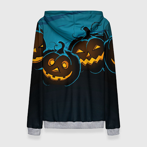 Женская толстовка Halloween3 / 3D-Меланж – фото 2