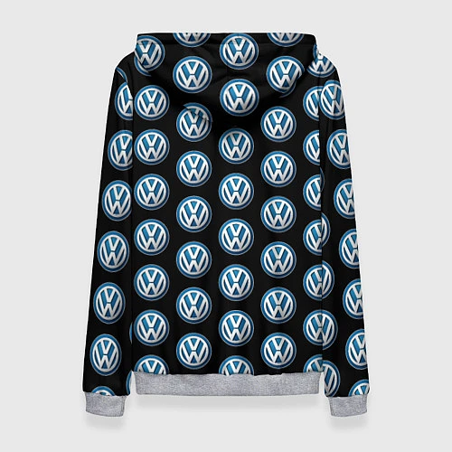 Женская толстовка Volkswagen / 3D-Меланж – фото 2