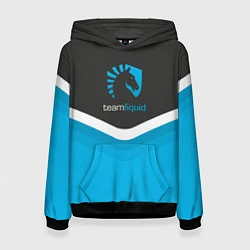 Толстовка-худи женская Team Liquid Uniform, цвет: 3D-черный