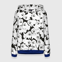 Толстовка-худи женская Undertale Annoying dog, цвет: 3D-синий