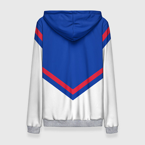 Женская толстовка NHL: New York Rangers / 3D-Меланж – фото 2