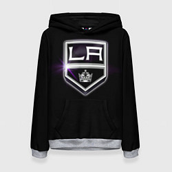 Толстовка-худи женская Los Angeles Kings, цвет: 3D-меланж