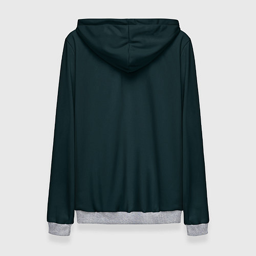 Женская толстовка Green Life / 3D-Меланж – фото 2