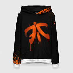 Толстовка-худи женская Fnatic: Black collection, цвет: 3D-белый