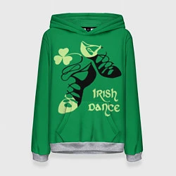 Женская толстовка Ireland, Irish dance