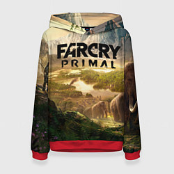 Толстовка-худи женская Far Cry: Primal, цвет: 3D-красный