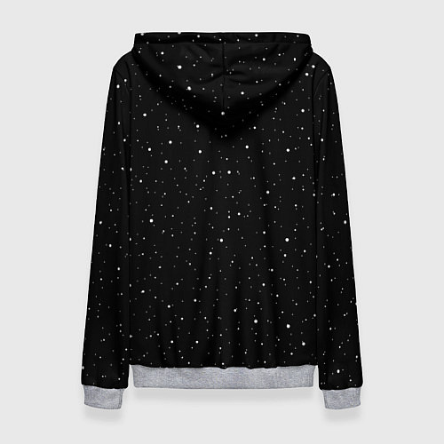 Женская толстовка Космический жонглер / 3D-Меланж – фото 2