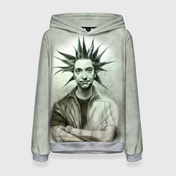Толстовка-худи женская Король и Шут, цвет: 3D-меланж