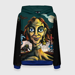 Толстовка-худи женская Король и Шут, цвет: 3D-синий