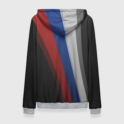 Женская толстовка Sport Russia / 3D-Меланж – фото 2